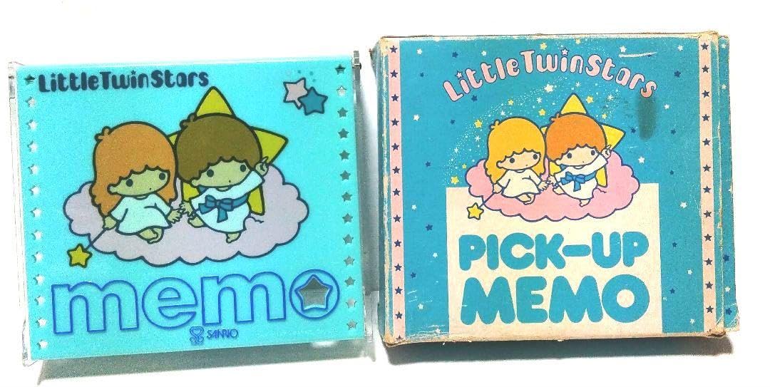 昭和レトロ リトルツインスターズ　キキララ ピックアップメモ Amazon.co.jp: リトルツインスターズ キキララ ピックアップメモ